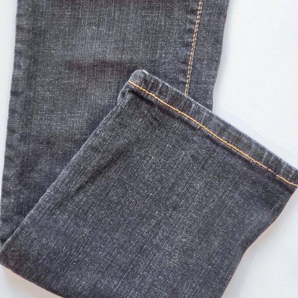 Southpole jeans low-rise black with gold details women's junior size 7 - Picture 10 of 15